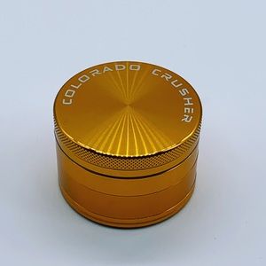 Gold Colorado Crusher Herb Grinder 56mm